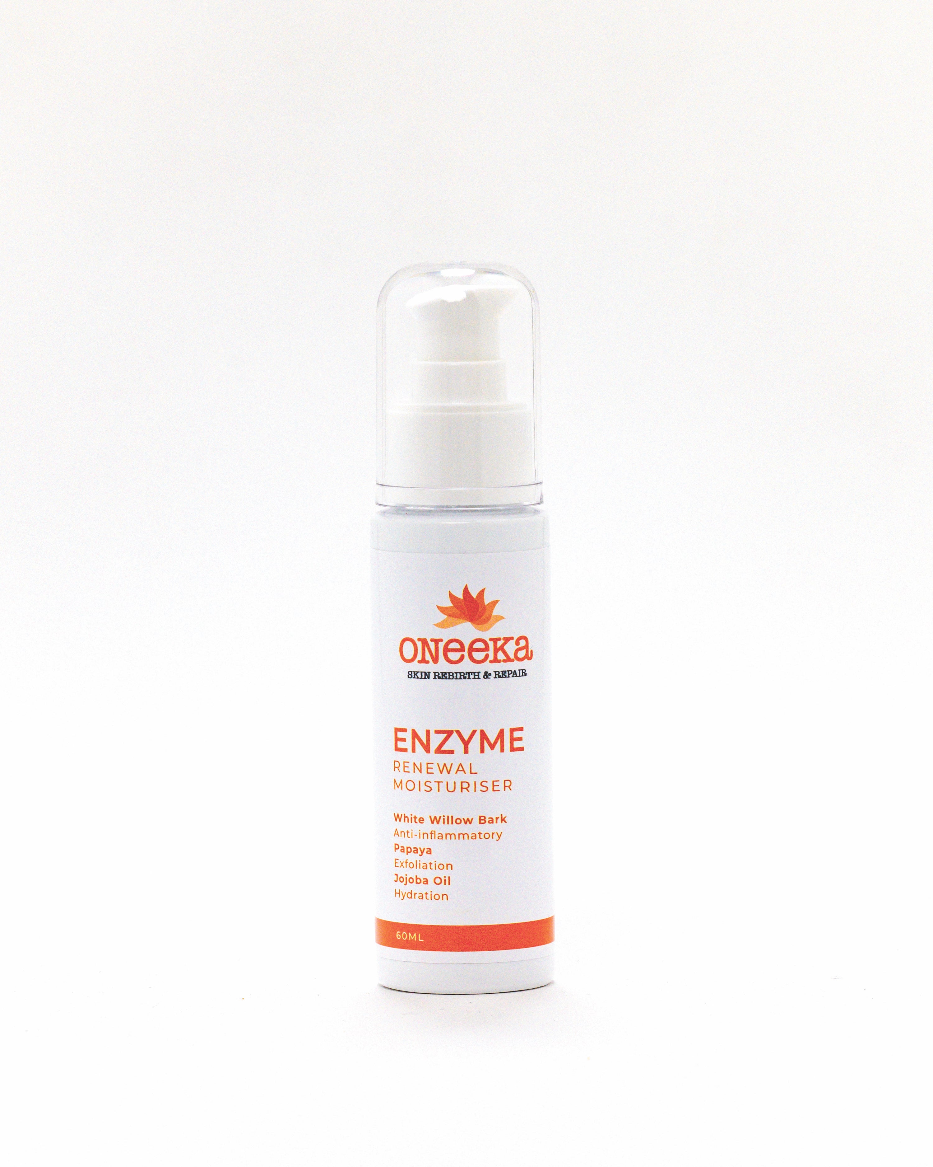 Enzyme Renewal Moisturiser 60ml – Oneeka Skincare