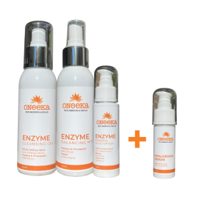 Enzyme Purifying 4 Step Routine INCLUDES FREE Treatment Serum. Ideal for Oily Skin 🌱