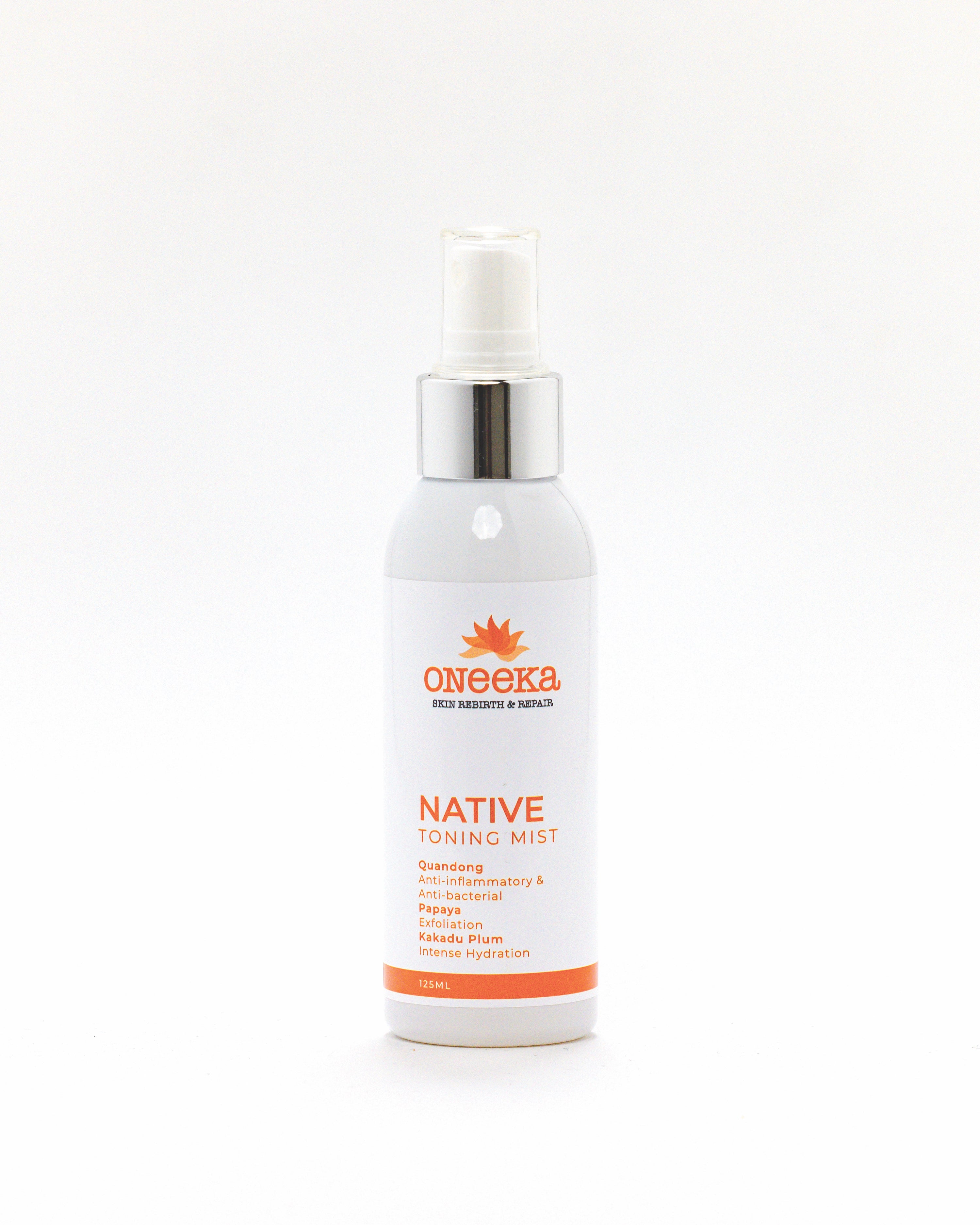 Native Toning Mist 125ml – Oneeka Skincare