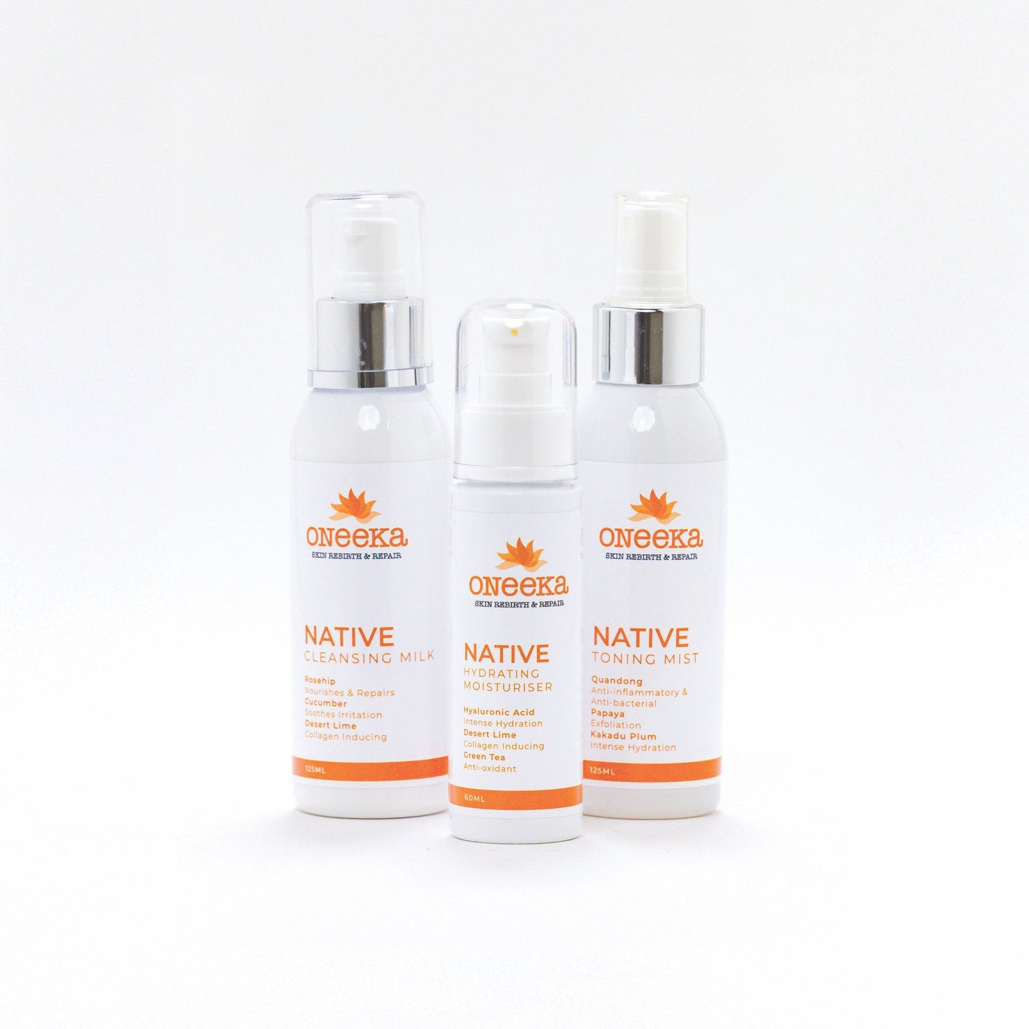 Dry, dehydrated and mature skin