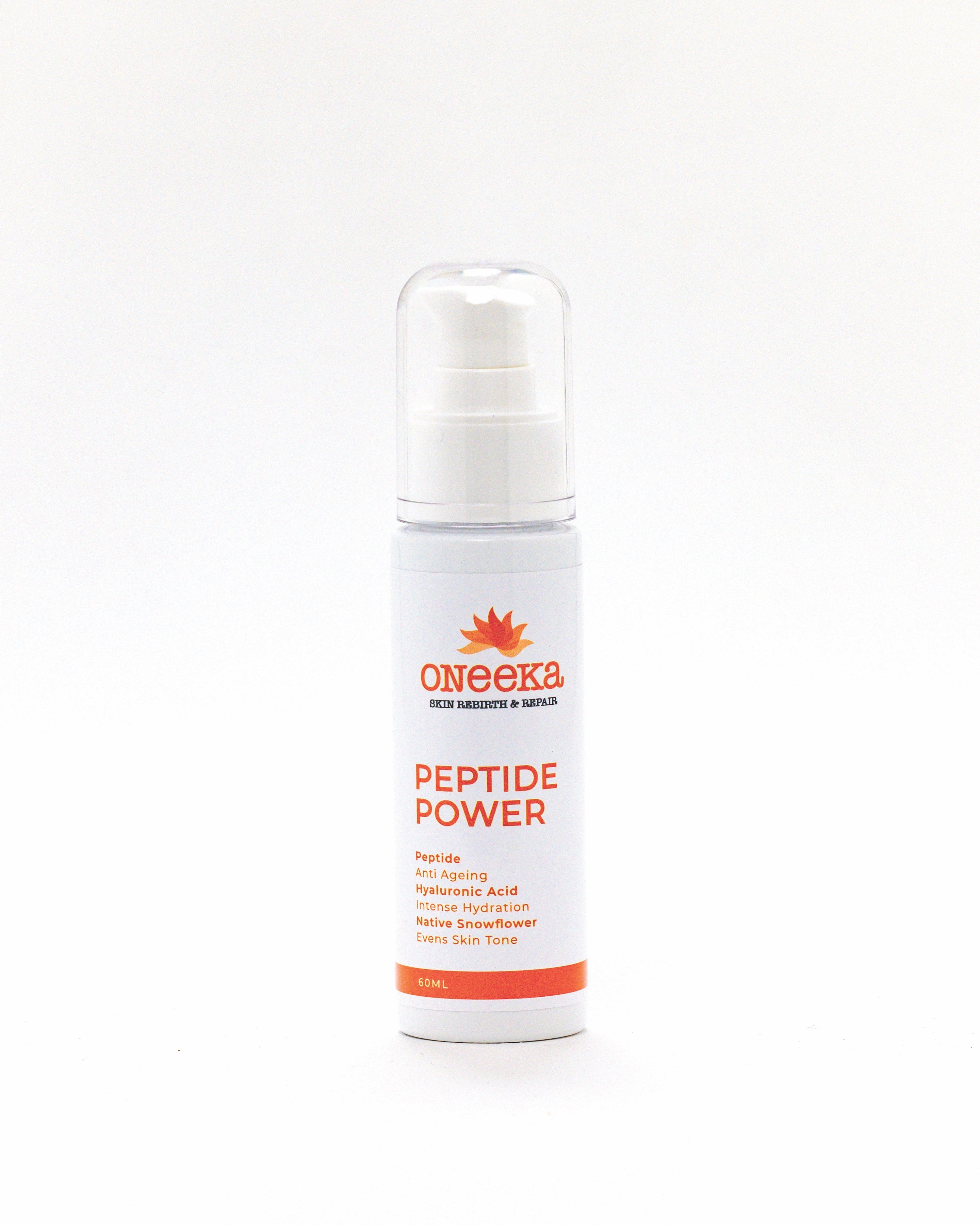 Peptide Power 60ml – Oneeka Skincare